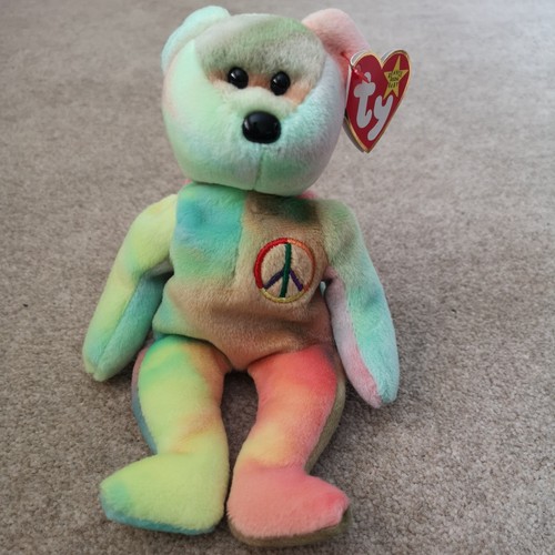 Beanie babies peace bear - peace,