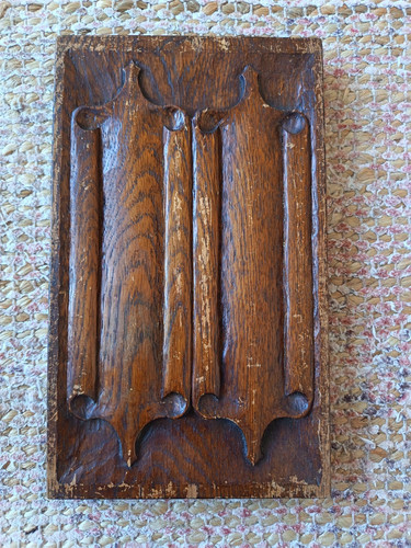 Antique carved oak - carved,