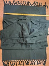 Very Large Vintage Handmade On A Loom Cotton Table Runner 56cm x 250cm