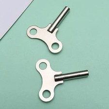  4 Pcs Steel Clock Key