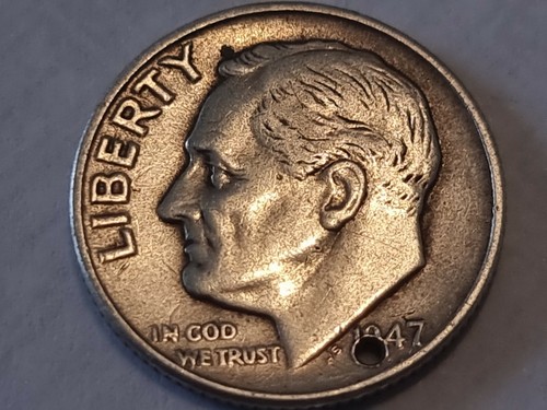 1947 silver dime - 1947,