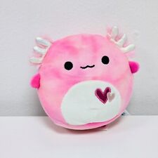 Squishmallows Aleka The Pink Axolotl With Hearts Valentine's Axo Plush 4.5"