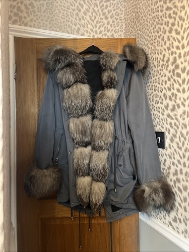 Womens coat with real fur - womens,