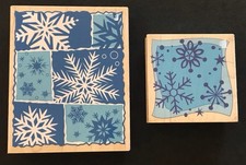 Christmas Snowflake Panel snow