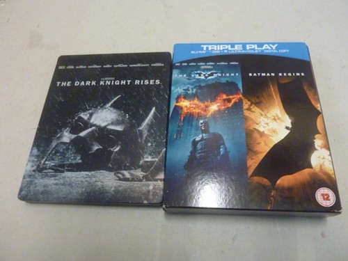 Batman blu ray bundle dark - batman, blu-ray