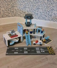 Kids wooden airport - wooden, playset