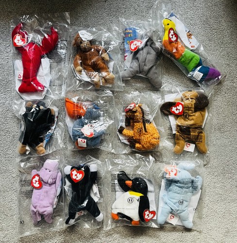 Mcdonalds beanie babies - mcdonalds, ty