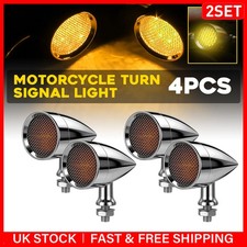 Amber 10mm led turn signal - 8x,