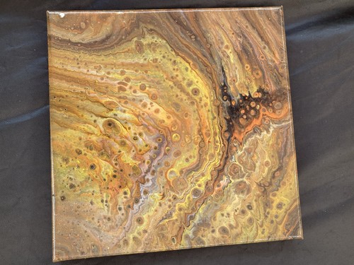 Original acrylic pour - acrylic,