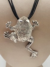 925 Sterling Israel Large Frog