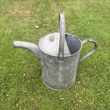 HAWS 2 Gallon Galvanised Watering Can Garden Vintage Large Spout