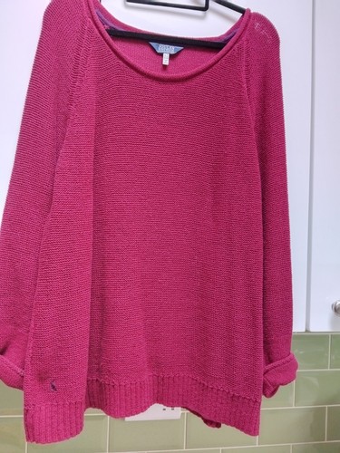Joules camara dark pink jumper - joules,