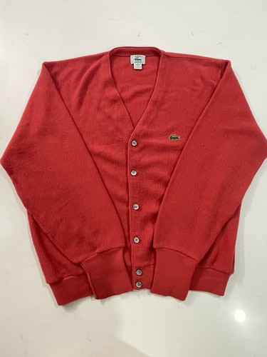 Vintage izod lacoste cardigan - vintage,