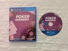 Poker Club PS4 Game In Very Good Condition 