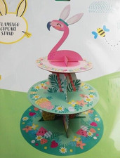 Cake stand flamingo - cake,