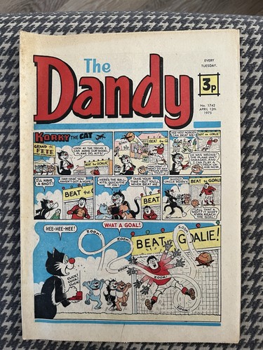 The dandy comic - 1742, april