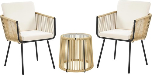 Piece rattan bistro set - pe, 2