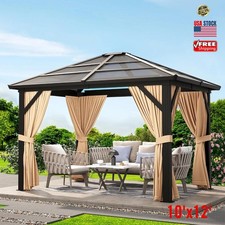 10x12ft Hardtop Gazebo Outdoor