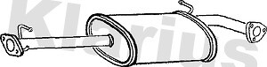 Klarius box with centre pipe