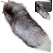 40cm Fluffy Faux Fox Fur Tail