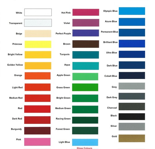 Self adhesive sign - adhesive, vinyl