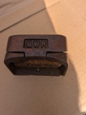 Original GWR Great Western Railway Carriage Ash Trays Cast Iron for carriage 