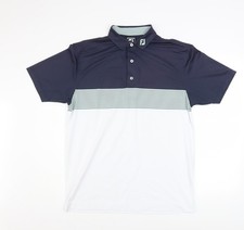 FootJoy Men's Blue Polo Shirt