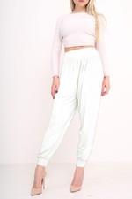 Ladies Womens Baggy Harem Ali Baba Full Length Trousers Leggings Pants Plus Size