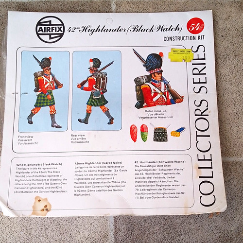 Airfix 54mm highlander black - 54mm,