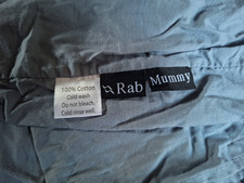 RAB MUMMY 100% COTTON SLEEPING