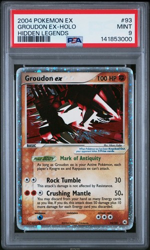 Groudon holo 101 psa 9 - ex,