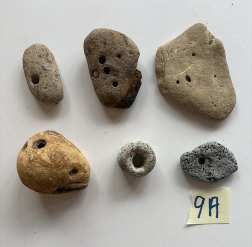 Natural hag stones wicca - hag,
