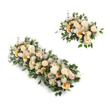 Artificial Silk Flowers Row