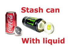 Monster Coke sprite LIQUID STASH CAN BOTTLE SAFE HIDDEN DIVERSION SECRET CAR UK