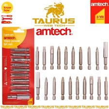 10x AMTECH Power Drill Bit Set