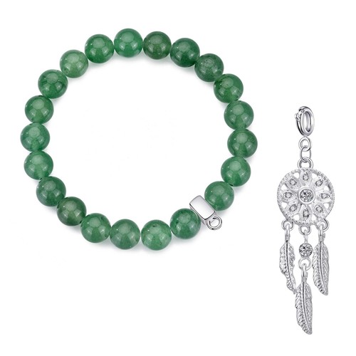 Green aventurine gemstone - green,