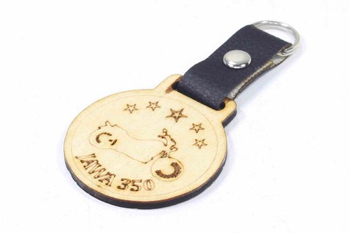 Jawa 350 wooden key - jawa,