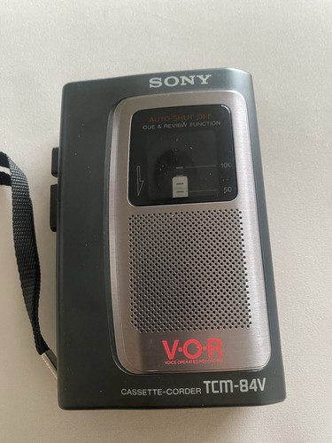 Sony cassette corder tcm 84v - cassette-corder, tcm-84v