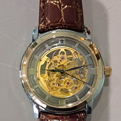 Dreyfuss skeleton dial - &, co