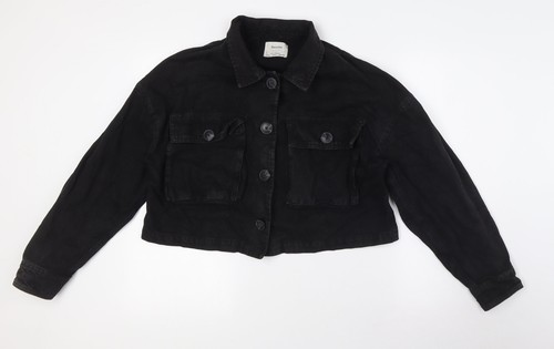 Bershka womens black jacket - bershka,
