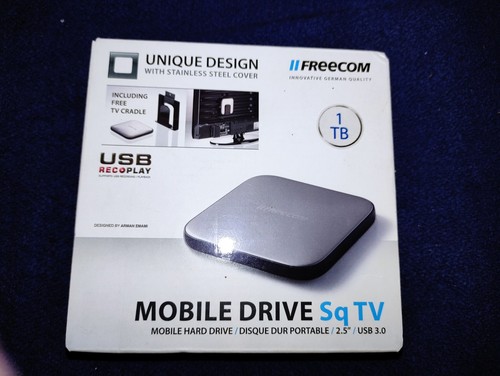 Freecom 1tb mobile drive - sq, tv