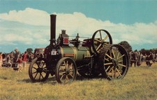 Wantage Traction Engine No 1348 Single Cylinder Postcard (D115)