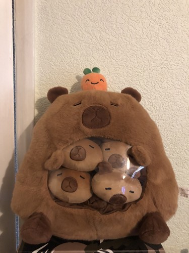 Large capybara soft - toy, 4