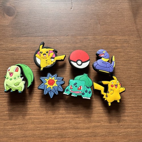 7pcs pokemon shoe charms for - pokemon,