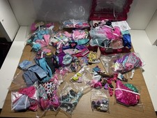 Large dolls clothes dresses skirts shoes boots bags + Harumika doll kit