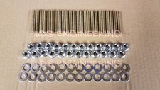 BMW M7 Exhaust manifold studs + Nuts x24 M54 E46 323 325i 330i Z3 Z4 X3 X5  