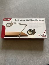 Refracta Maplin Desk Mount 22w Magnifying Lamp