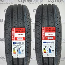 2X New 215 70 15 215/70R15c VAN TYRES 109/107S THREE-A EFFIVAN *C WET GRIP*