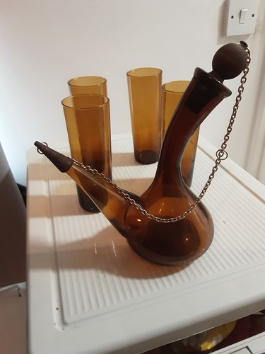 Spanish wine decanter set - spanish,