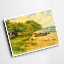 A6 PRINT - The Beach, Studland